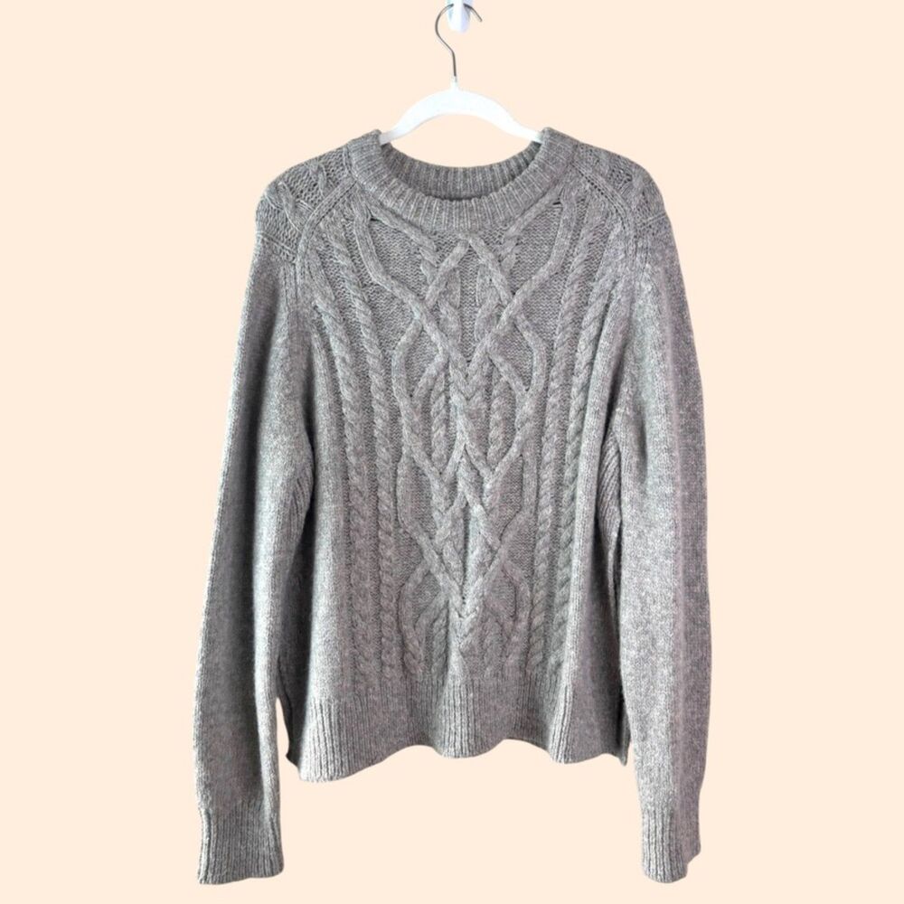 Isabel Marant Alpaca Cable Knit Sweater